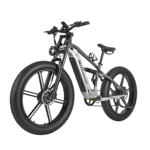 Nathaniel SYR09 E-Bike 2000W Dual Drive 26x4.0 Fat Tire 48V20AH Battery E-Mountain Bike Outdoor Sports All-Terrain Electric Bike